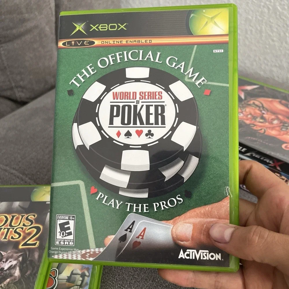 Lot of 7 Original Xbox Games For Parts or Not Working - Scratches Read